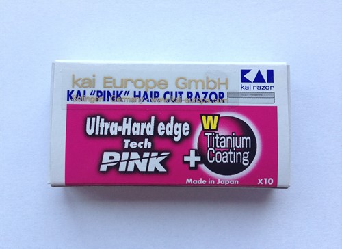 Kasho Pink Knivblad 10-p