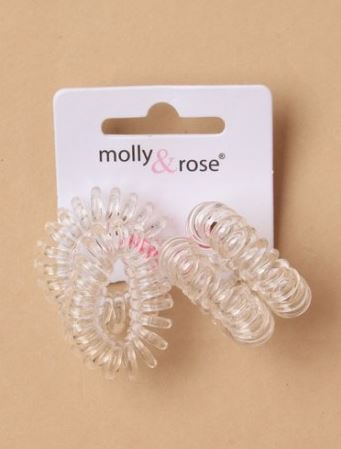 Invisibobble Hårband Transparant 4-p