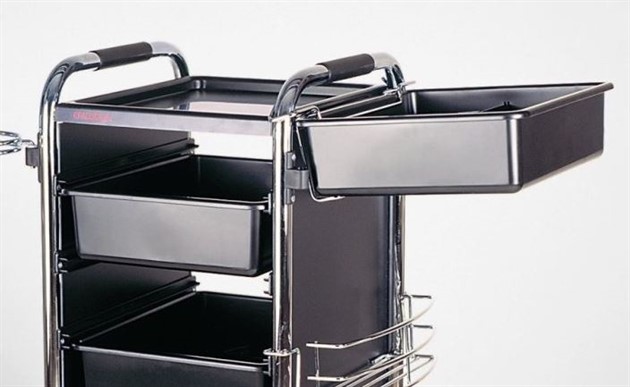 Lådhållare i Metall