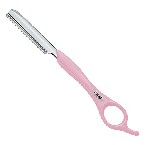 Feather Kniv Pastell Rosa