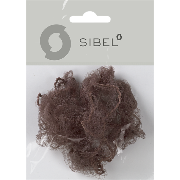 Hårnät Sibel Mörkbrun 2-p