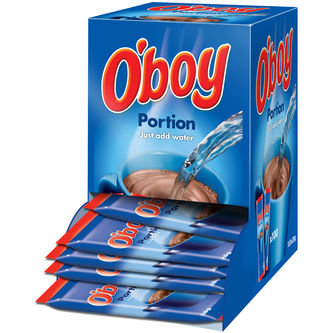 O'boy Chockladdryck Portion 100x28g