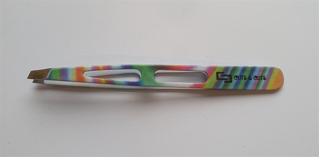 Pincett Cuts & Cuts Regnbåge Sned