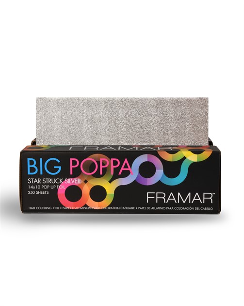 Framar Star Struk Silver Big Poppa Pop Up Foil 250 Sheets 10x14cm