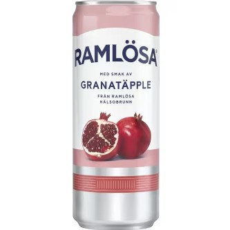 Ramlösa Granatäpple Kolsyrat Vatten 33cl