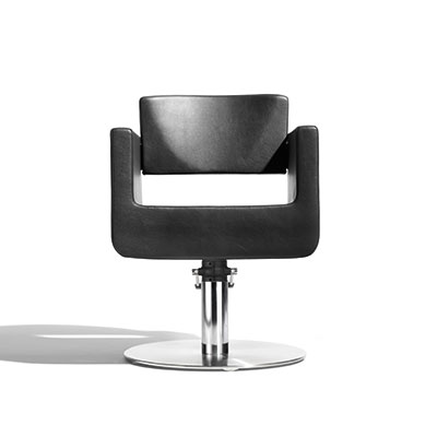 Klippstol U-Box Med Rund Platta Kiela